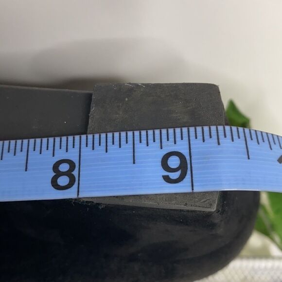 Stuart Weitzman Black Dotsun Suede Bow Low‎ Wedge Heels Shoes Black 7 - Picture 13 of 15